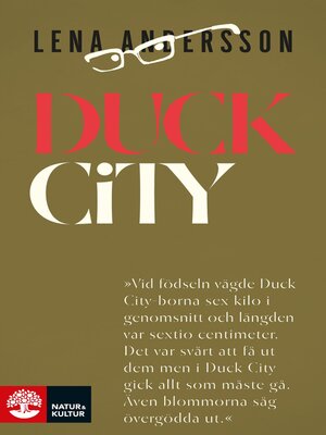 cover image of Duck City